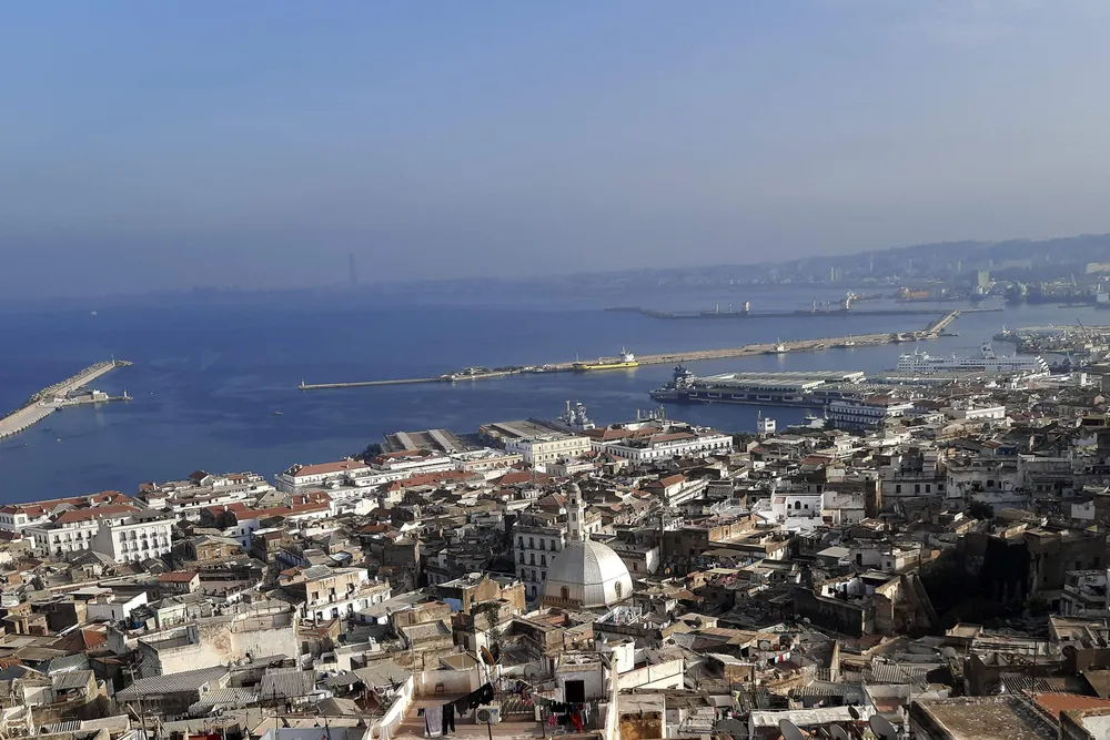 Court case: a photo taken the view from Kasbah hill which overlooks Algiers, the capital city of Algeria