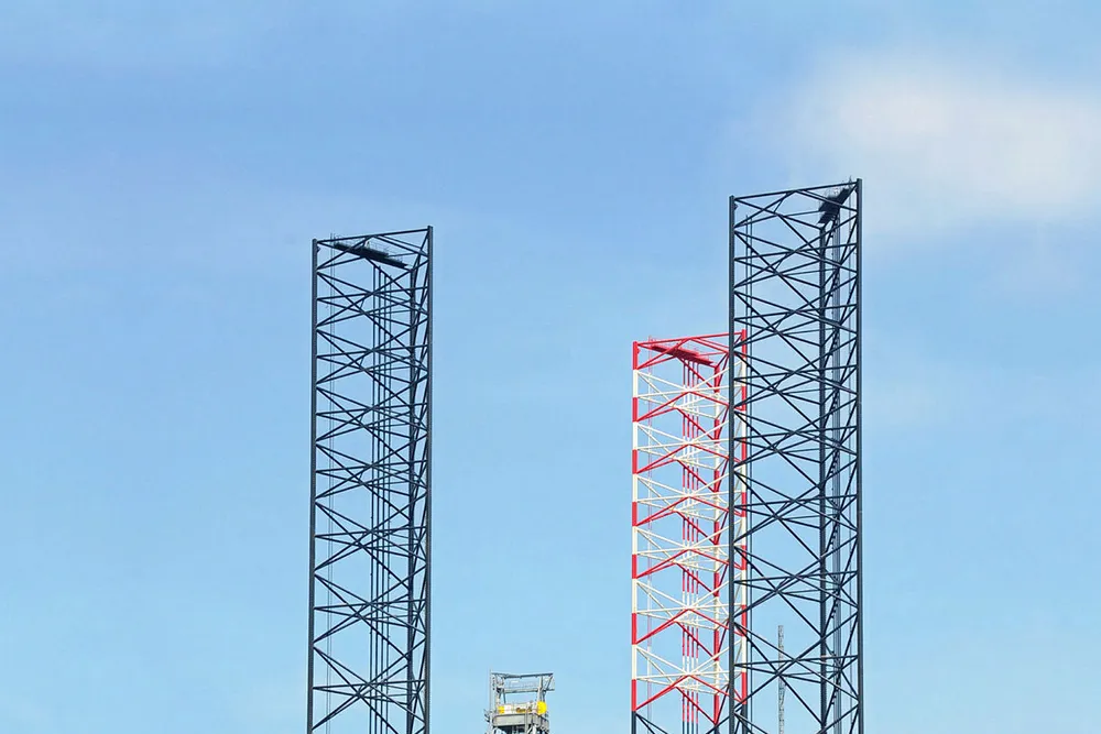 Safety issues: Rowan Norway Photo: KEPPEL FELS