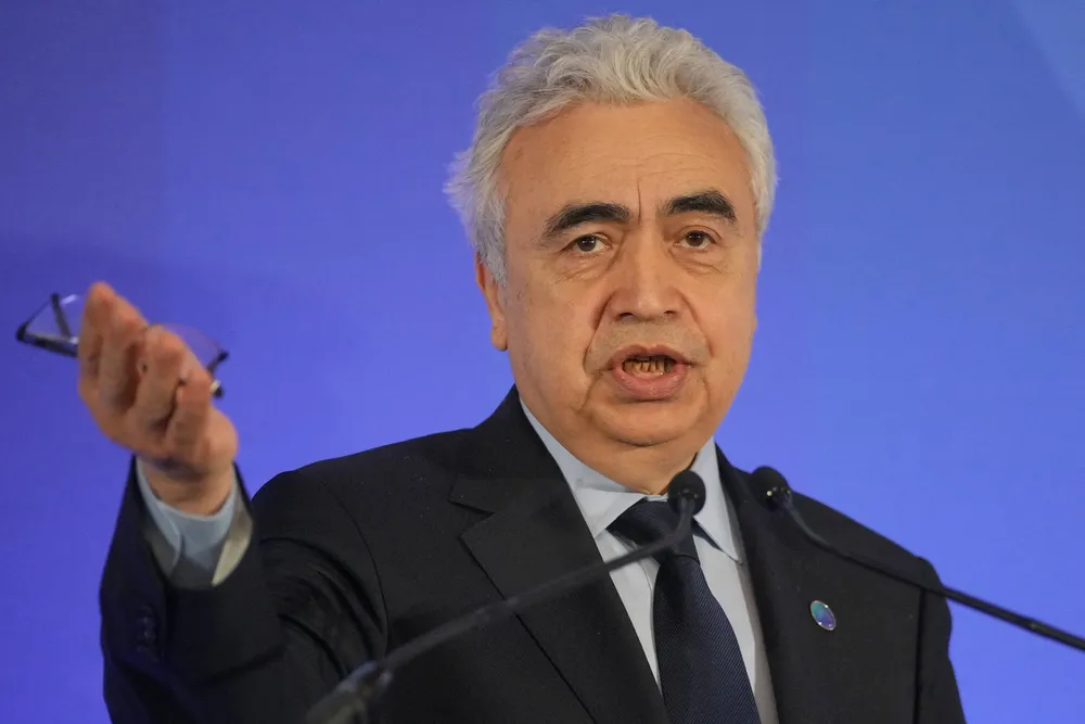 IEA executive director Fatih Birol.