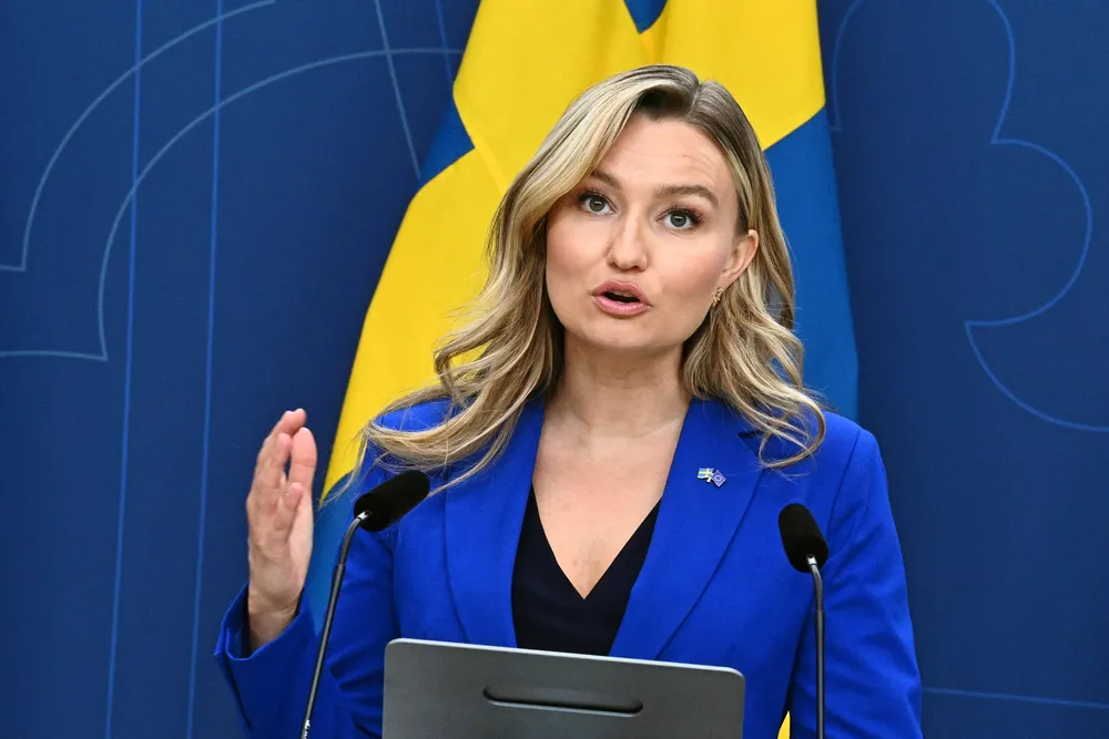 Sveriges energiminister Ebba Busch.