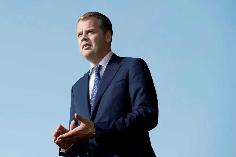 Frontline-sjef Robert Hvide Macleod sier at selskapet kommer til å fortsette å være opportunistiske fremover og at selskapet forventer at det vil dukke opp attraktive muligheter. Foto: Elin Høyland