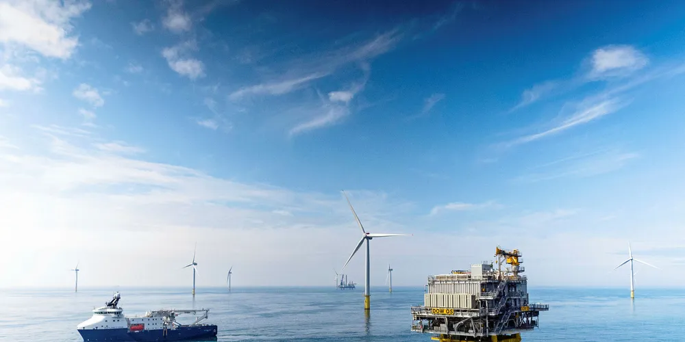 Equinor's Dudgeon project off the UK.