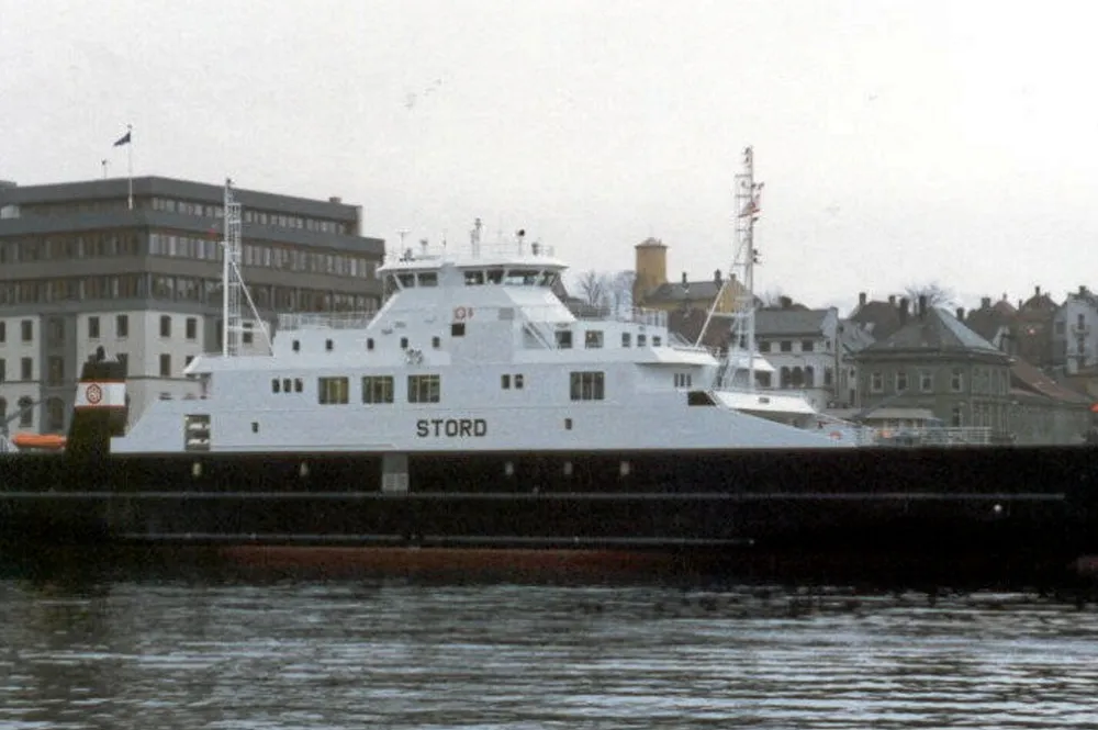 MS Stord. MS Stord tok fyr. Ingen ble skadet.