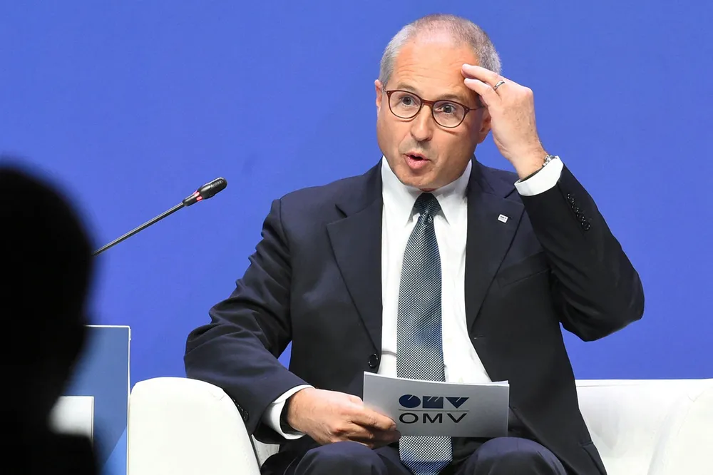Departing Malaysia: OMV chief executive Alfred Stern.