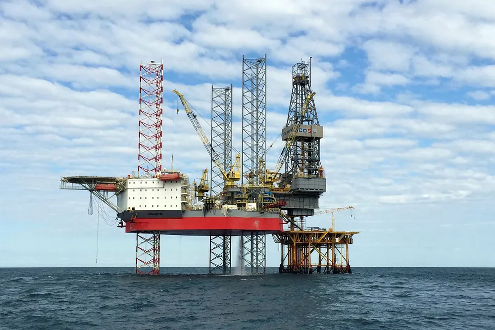 Ororo rig deal: from Sirius for the jack-up COSL Power (pictured: COSL Hunter)