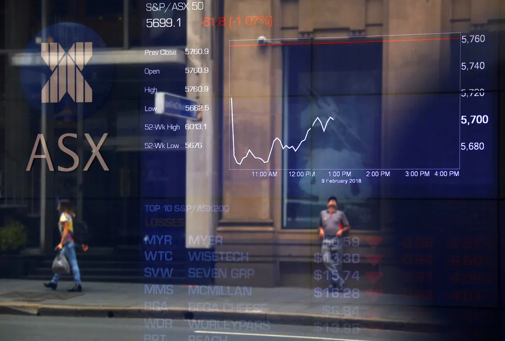 Rattled market: the Australian share market has plunged to its lowest level in nearly eight years as recession looms