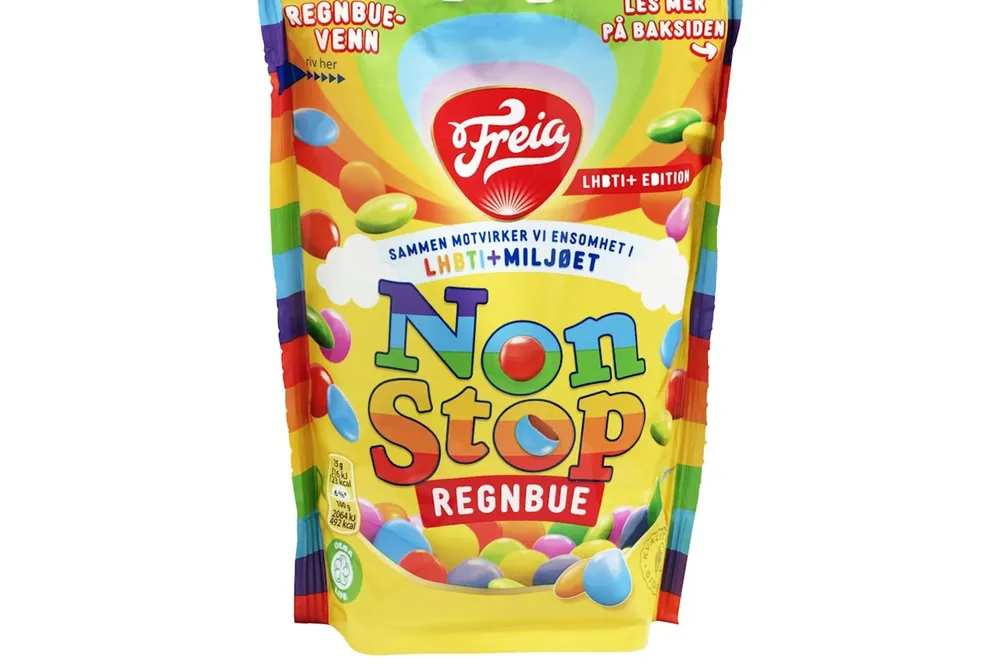 Det blir ikke regnbuefarget Nonstop i butikkhyllene under årets pride-måned.