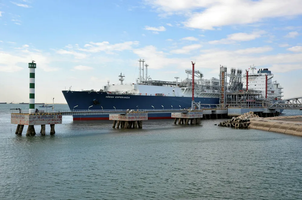 Ready for work: Hoegh Esperanza Photo: HOEGH