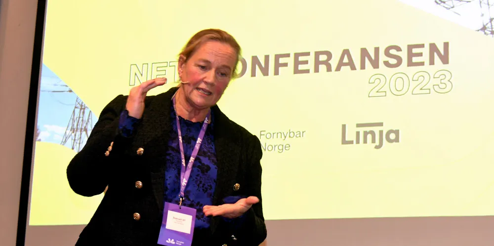 Konserndirektør i Statnett, Elisabeth Vardheim, sier hun forstår frustrasjonen med lite kapasitet i nettet, men viser til at ingen forutså behovet for fem år siden.