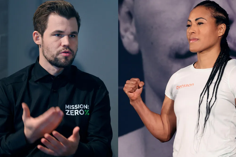 Sjakkspiller Magnus Carlsen og bokser Cecilia Brækhus har hatt samarbeidsavtaler med hvert sitt bettingselskap siden 2020.