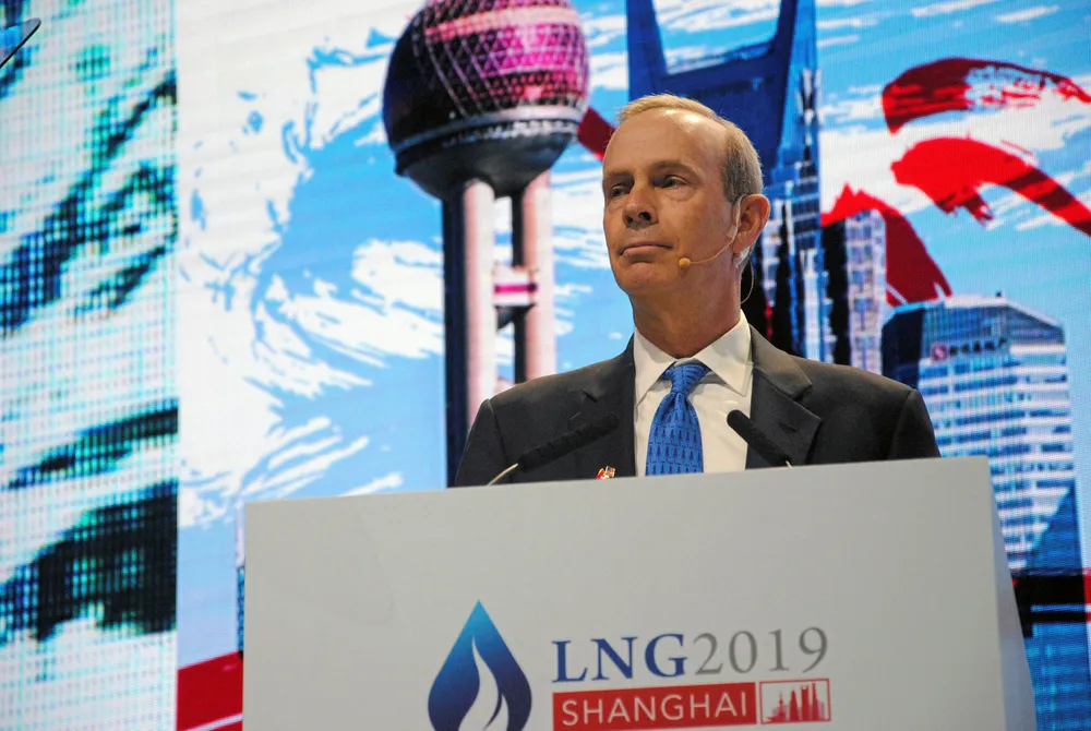 Anchor topsides choice: Chevron chief executive Mike Wirth