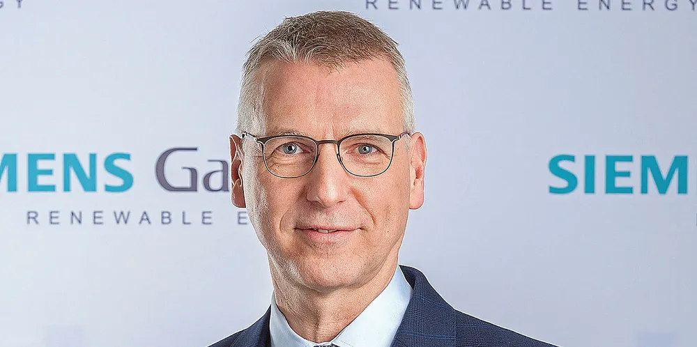 SGRE offshore CEO Andreas Nauen