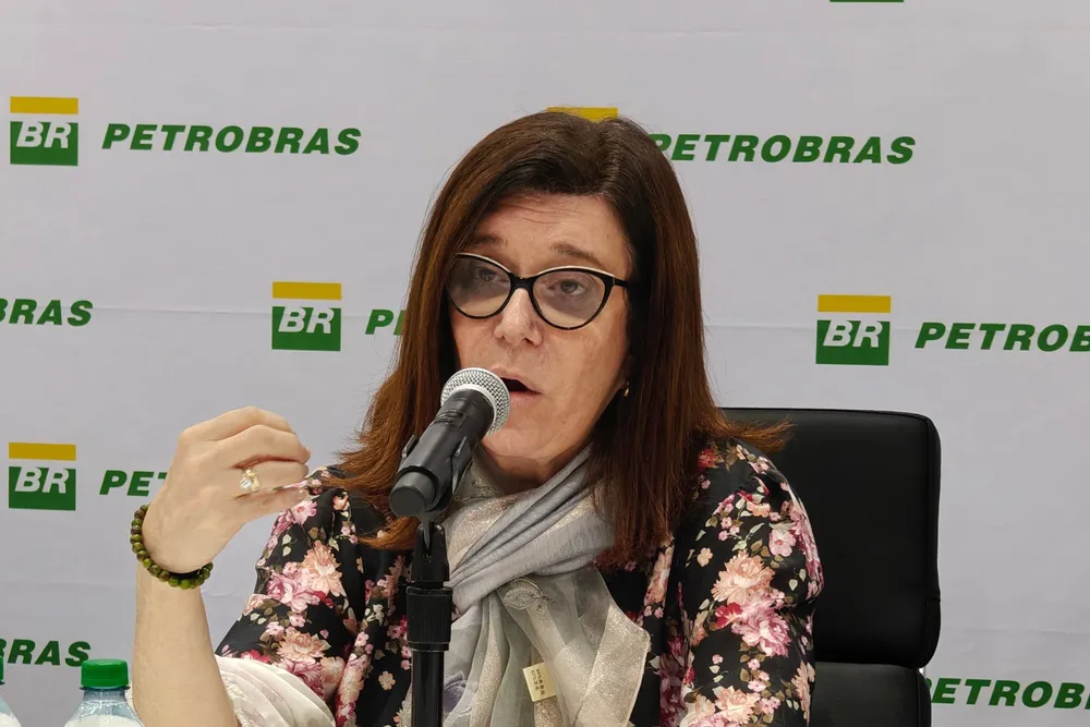 Petrobras chief executive Magda Chambriard.