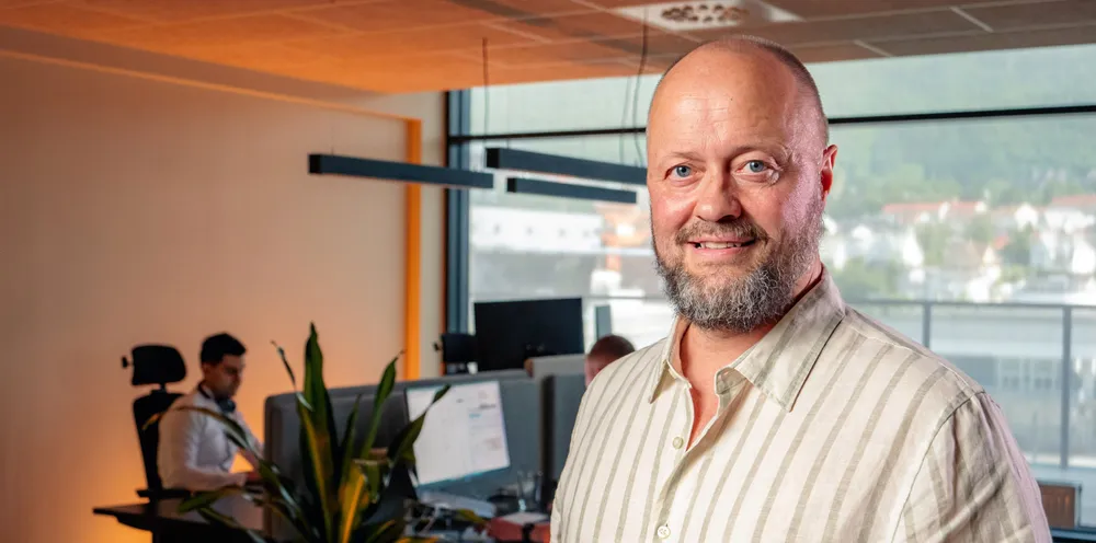 Gründer og daglig leder i Folkekraft, Geir Morten Folkestad.