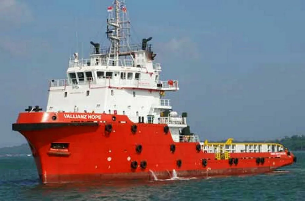 Smooth sailing: Vallianz posted a rise in profits for the December quarter