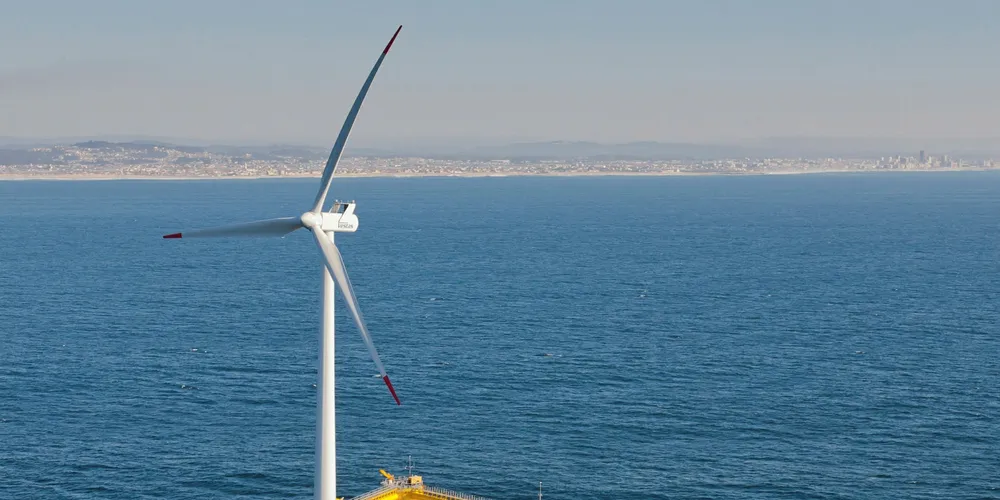 EDPR and Engie have already worked together as co-investors in WindFloat Atlantic. Pic: Principle Power
