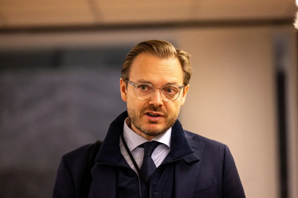 DNB Markets, her ved toppsjef Alexander Opstad, var en av fire tilretteleggere.