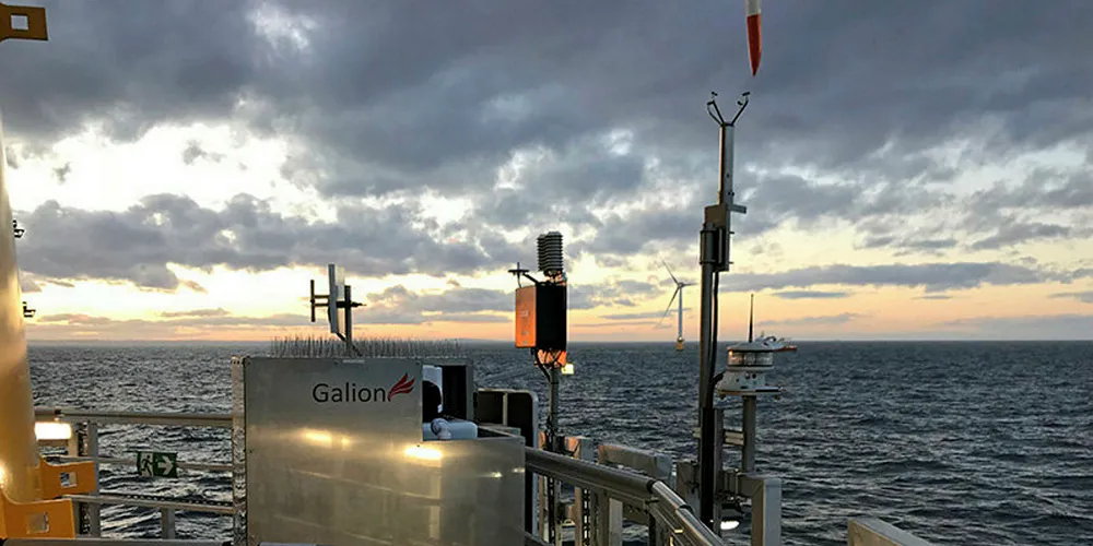 The Galion Lidar monitors Hywind Scotland.