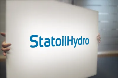 Sign of the future: StatoilHydro's logo
