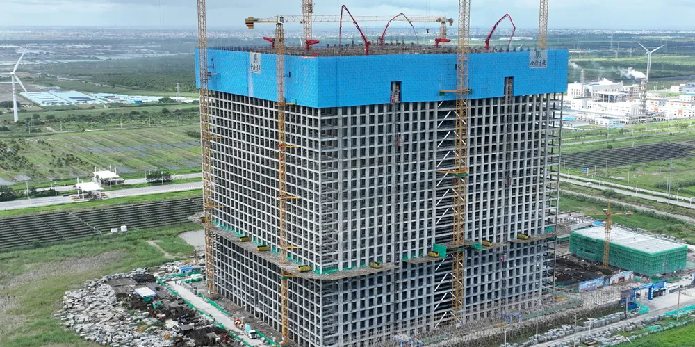 A 100MWh gravity energy storage facility commissioned in China last year by Swiss developer Energy Vault