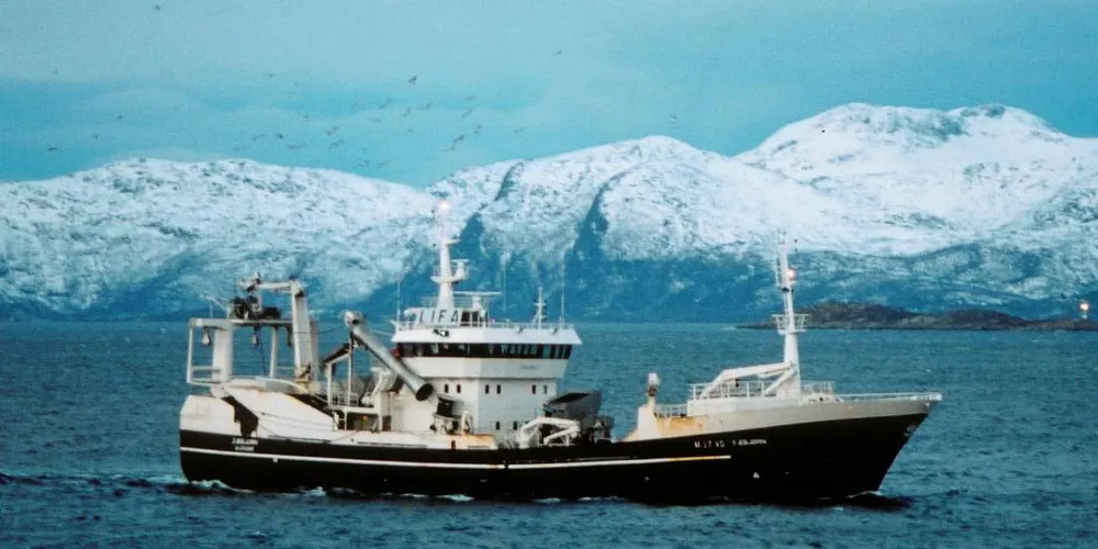 «Sæbjørn» på sildefiske i Vestfjorden.Foto: fiskeri.no