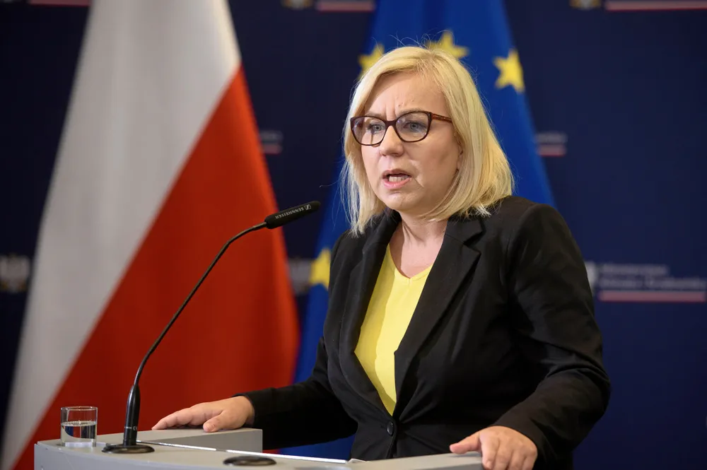 Polish climate and environment minister Paulina Hennig-Kloska.