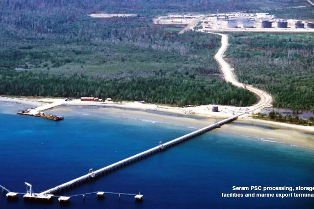 Production facilities: at Indonesia's Seram PSC