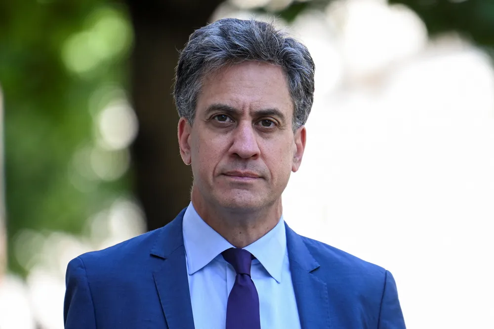 UK Energy Secretary Ed Miliband.