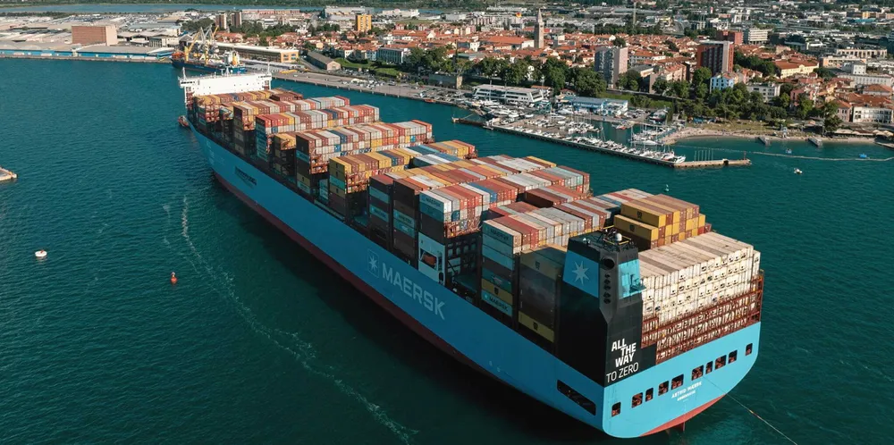 A second 16,000-teu methanol dual-fuelled newbuilding, the Astrid Maersk, has been delivered to the company.