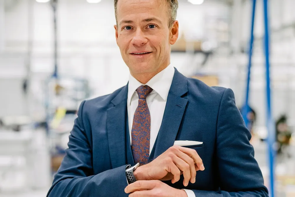PowerCell chief executive Richard Berkling