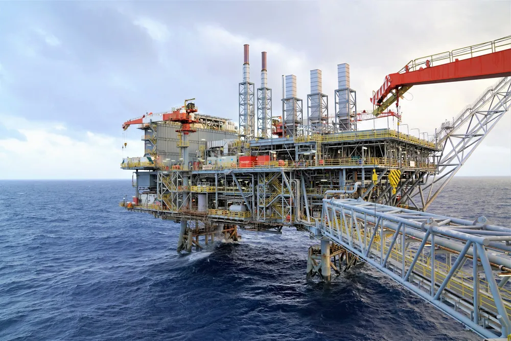 Natuna Sea Block A facilities offshore Indonesia.