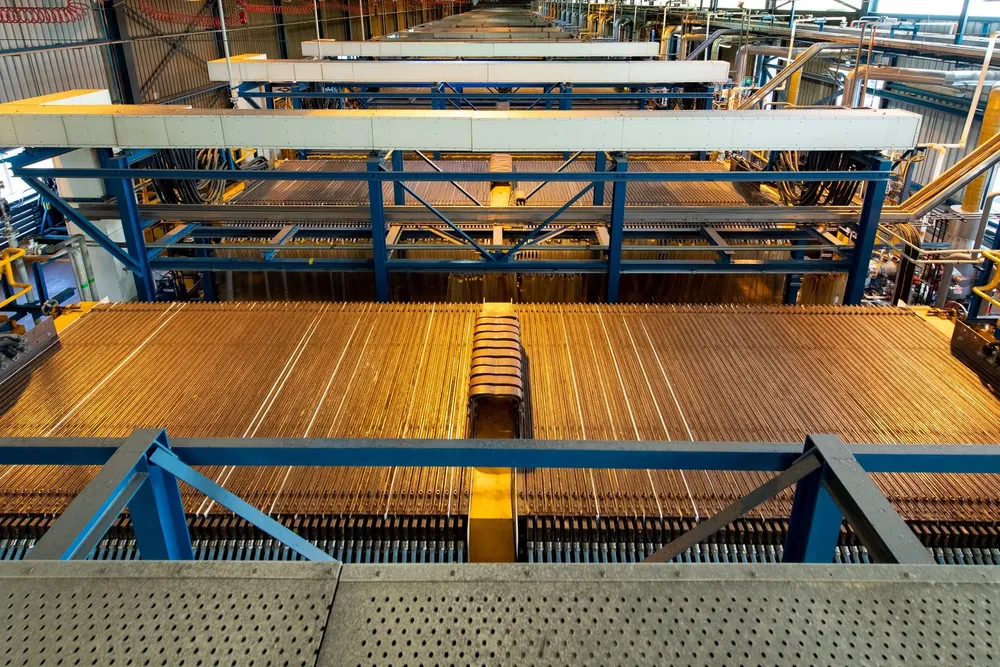 Electrolysis at the Rotterdam chlor-alkali plant