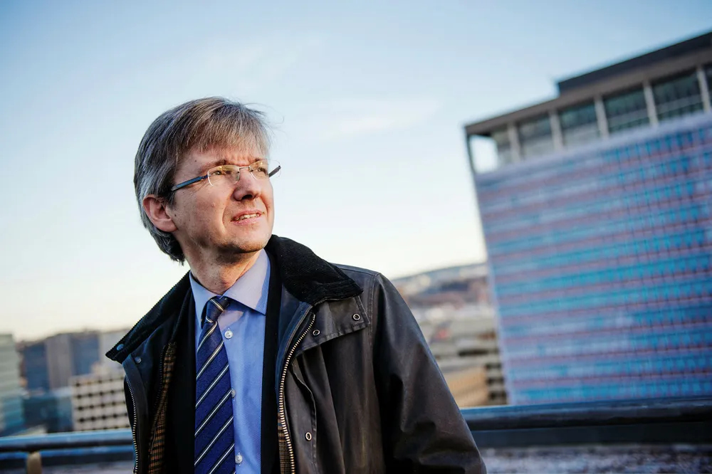 Statssekretær i Kommunal- og moderniseringsdepartementet Paul Chaffey (H). Foto: Hampus Lundgren