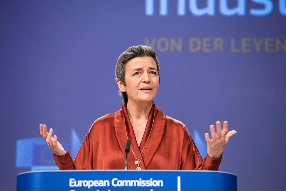 Competition commissioner Margrethe Vestager.