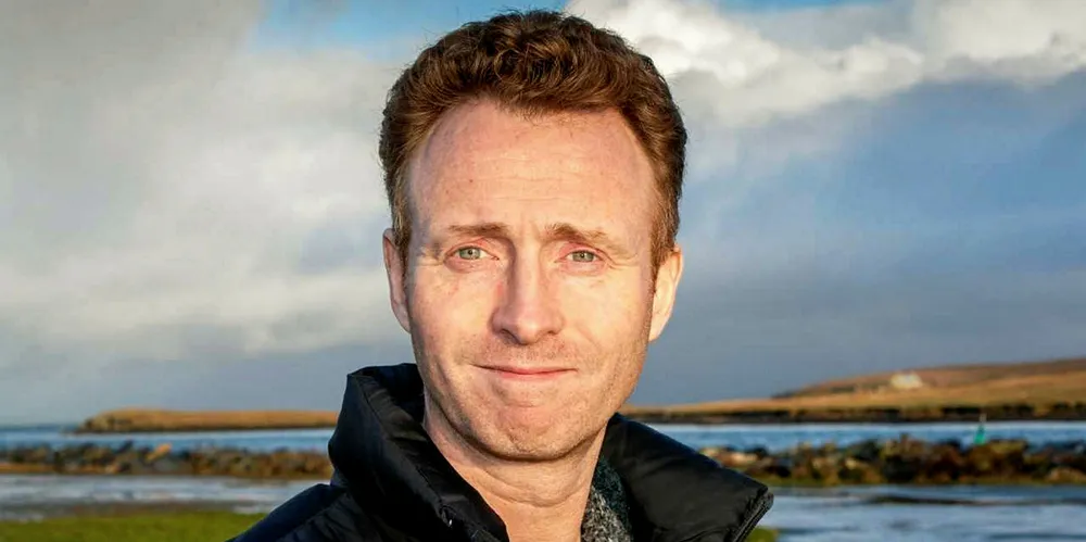 Grant Cumming, MD Grieg Shetland.