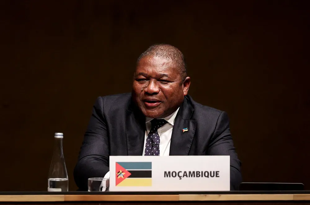Mozambican President Filipe Nyusi.