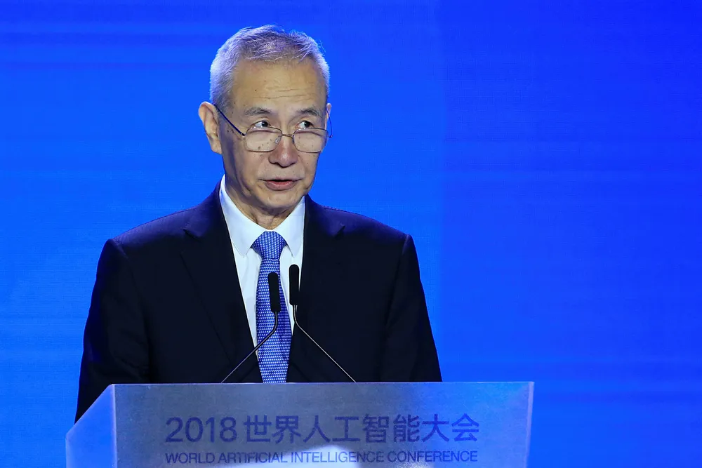 Kinas visestatsminister Liu He har avlyst møter i Washington.