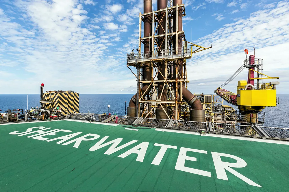 Host: Shell's Shearwater platform in UK North Sea