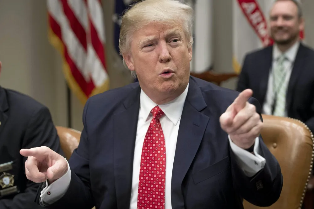 US President Donald Trump said he has terminated negotiations with Canada.