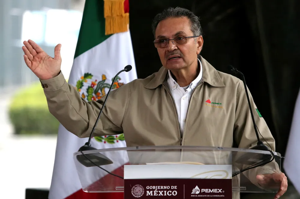 Pemex chief executive Octavio Romero Oropeza.