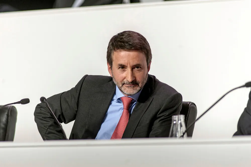 Back to black: Repsol chief executive Josu Jon Imaz