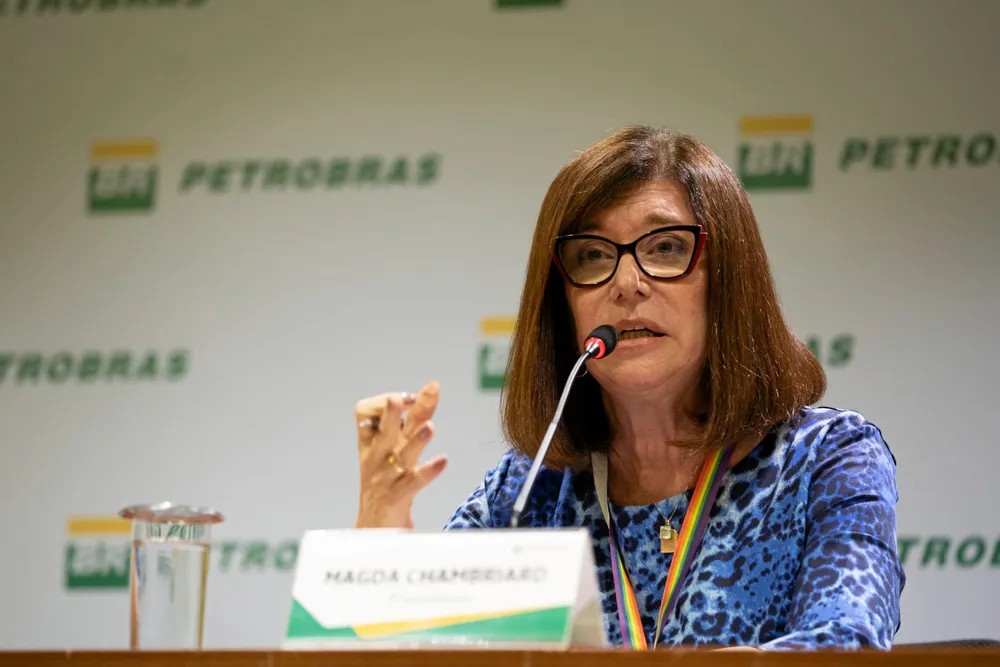 Petrobras chief executive Magda Chambriard.