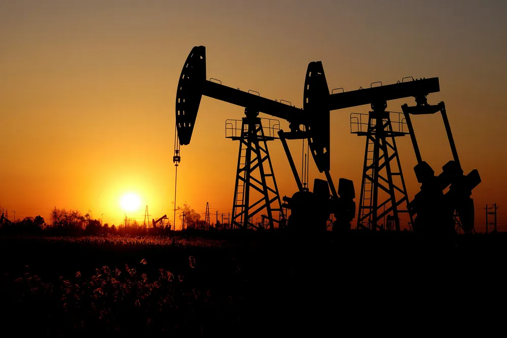 China on the march: pumpjacks at the Daqing oilfield in Heilongjiang province