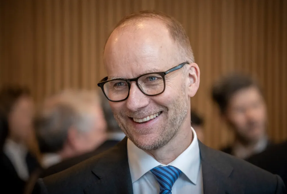 Optimism: Aker Solutions chief executive Kjetel Digre.