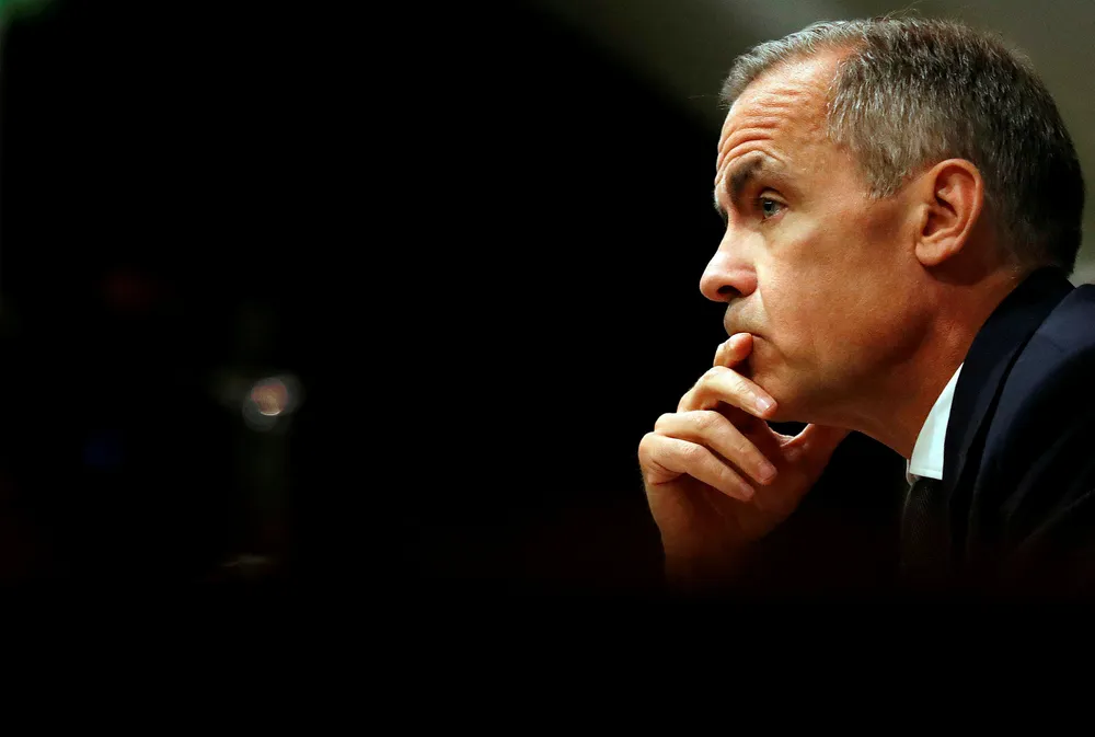 Sentralbanksjef Mark Carney i Bank of England gikk på klimatoppmøtet i FN inn for at selskaper skal pålegges klimarapportering.