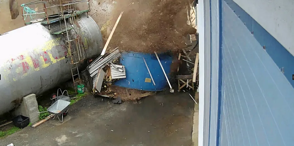 Landslide hits Salaks facility in Salangen, Norway