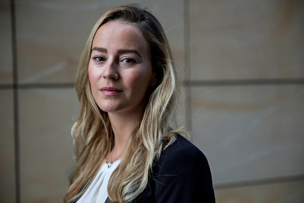 Samfunnsøkonom Nejra Macic i Prognosesenteret tror Asker, Bærum, Drammen og Lillestrøm er områder som vil oppleve sterk vekst som følge av den kraftige boligprisutviklingen i Oslo. Foto: Aleksander Nordahl