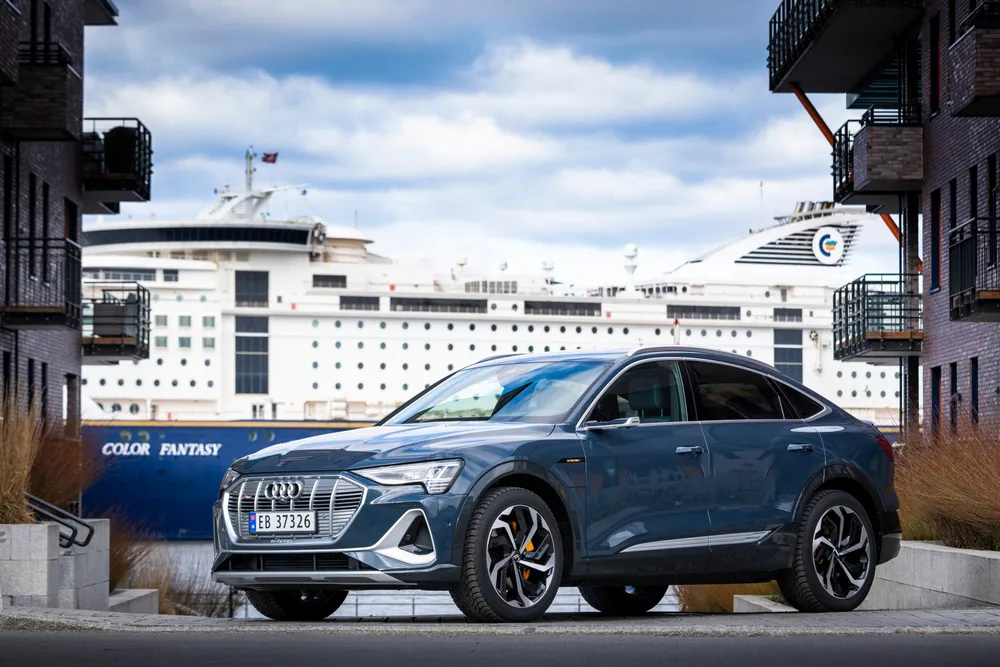 Audi e-tron er mest solgte bil her til lands så langt i år.