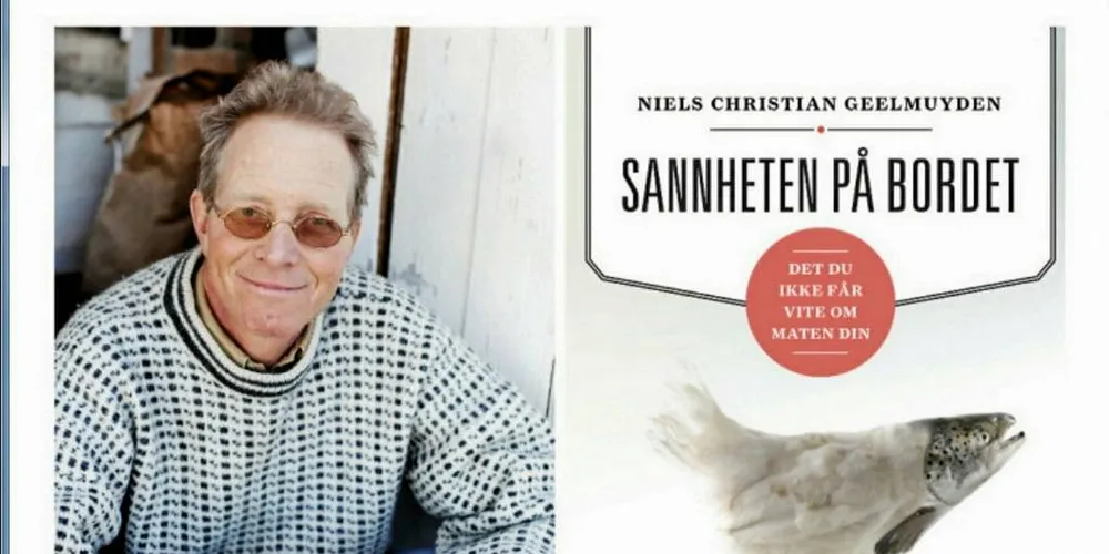 FRISK SOM EN FISK?: – Nordmenn har lenge spist mer oppdrettslaks enn noen andre folkeslag. Men vi er ikke blitt noe friskere av den grunn, skriver forfatter og skribent Niels Christian Geelmuyden i et debattinnlegg.I 2013 utga han boken «Sannheten på bordet», der han tar et oppgjør med moderne matproduksjon.Pressefoto