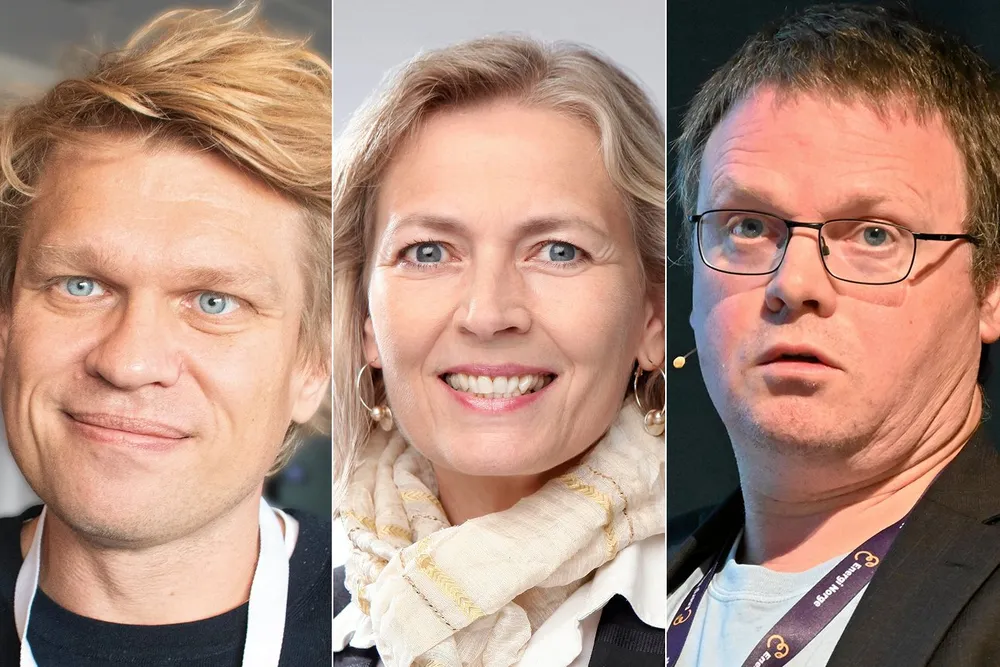 Eivind Gramme, Kristin H. Lind og Vegard Strand